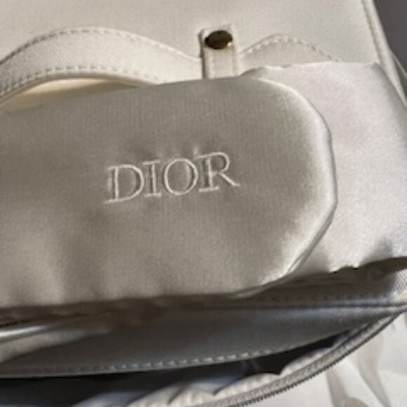 NWT Christian Dior Makeup Case with Mirror and Headband inc. Box and Ribbon - Picture 3 of 11